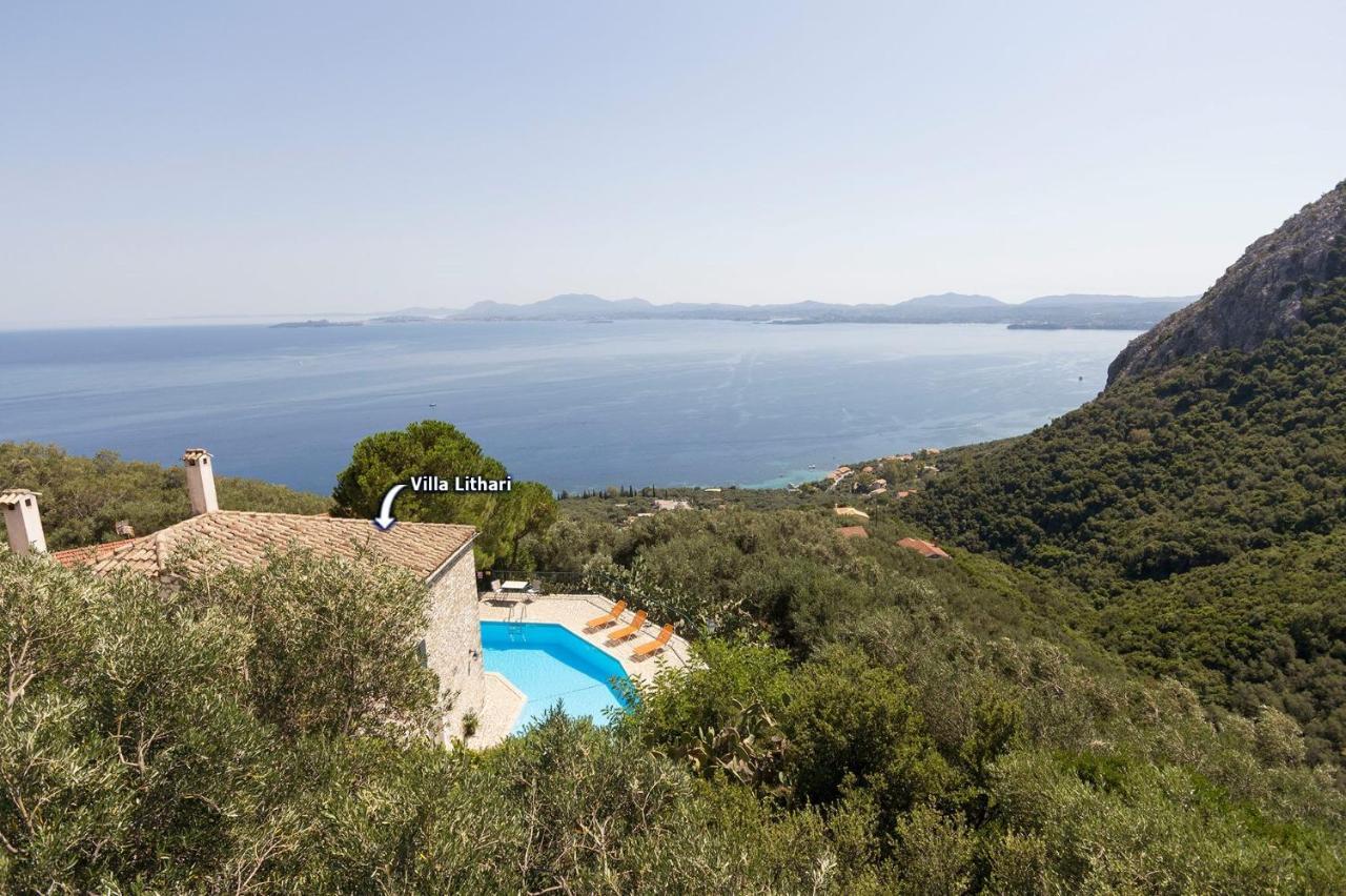 Villa Lithari, Nissaki, Corfu Vigglatouri Esterno foto